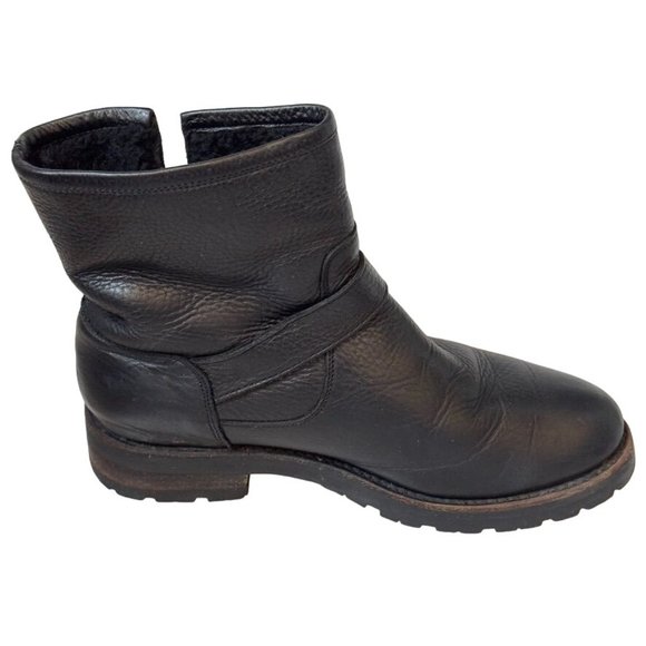 Frye Black Leather Ankle Booties - Picture 9 of 14